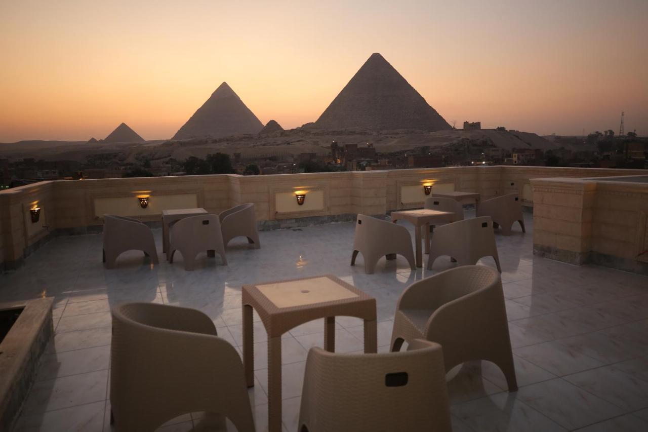 Queen Isis Pyramids View Al Kawm al Akhdar Exteriör bild